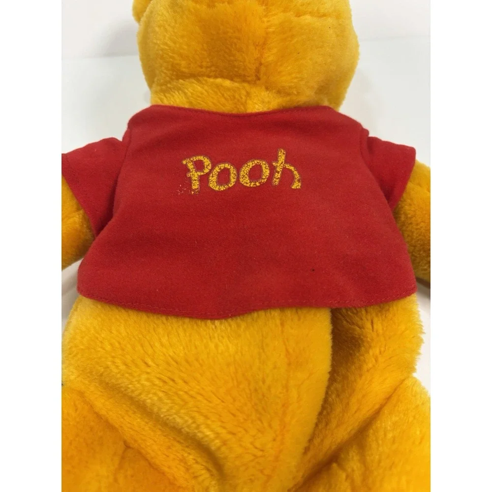 Vintage Disney Winnie The Pooh Backpack Plush Stuffed Bear With Zipper